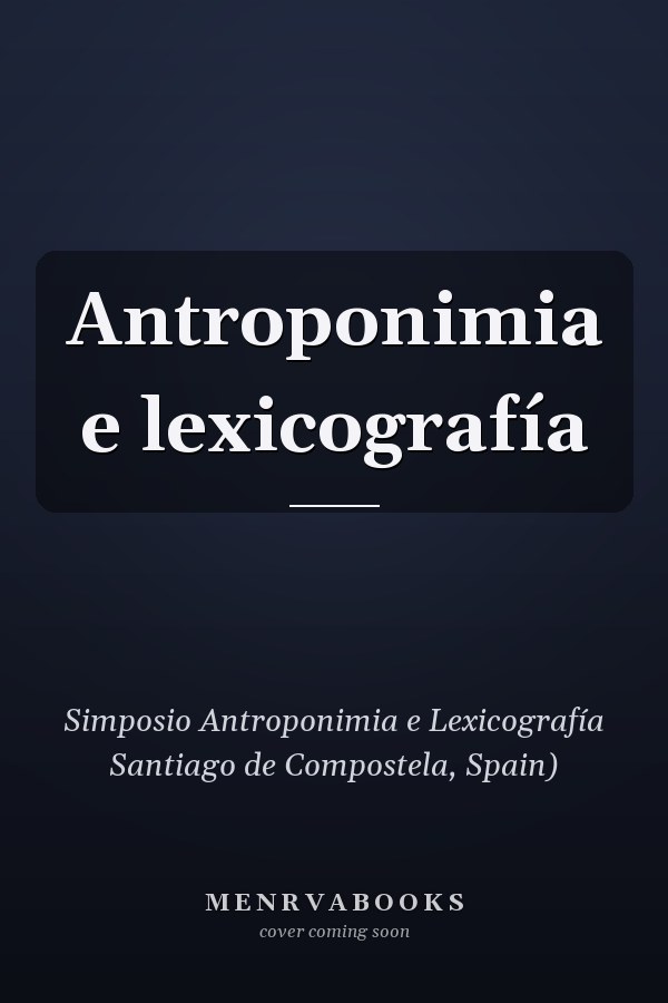 Antroponimia e lexicografía