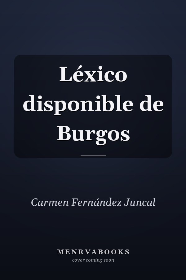 Léxico disponible de Burgos