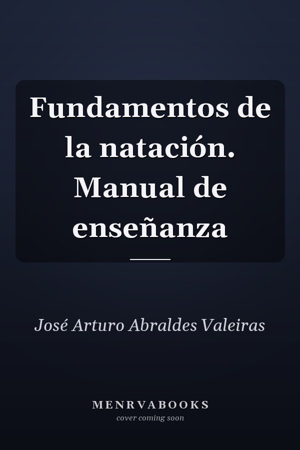 Fundamentos de la natación. Manual de enseñanza