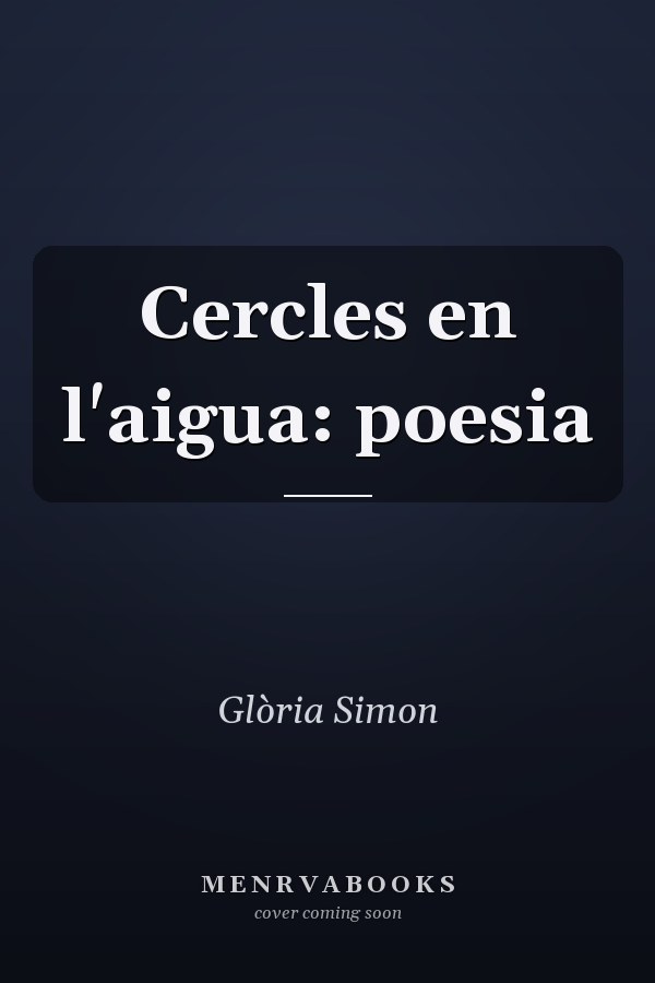 Cercles en l'aigua: poesia