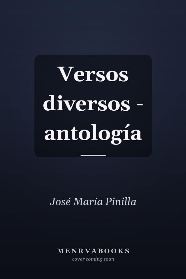 Versos diversos - antología