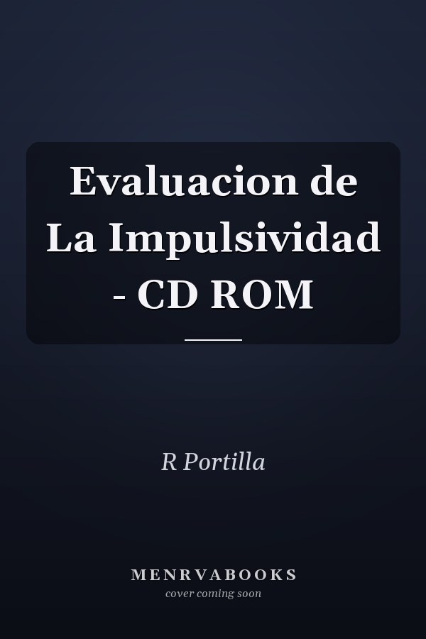 Evaluacion de La Impulsividad - CD ROM