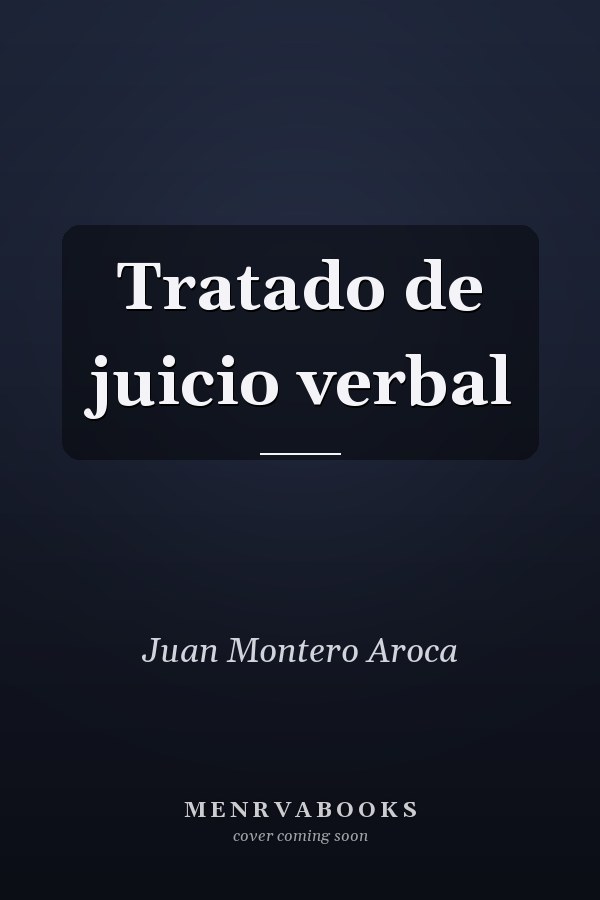 Tratado de juicio verbal
