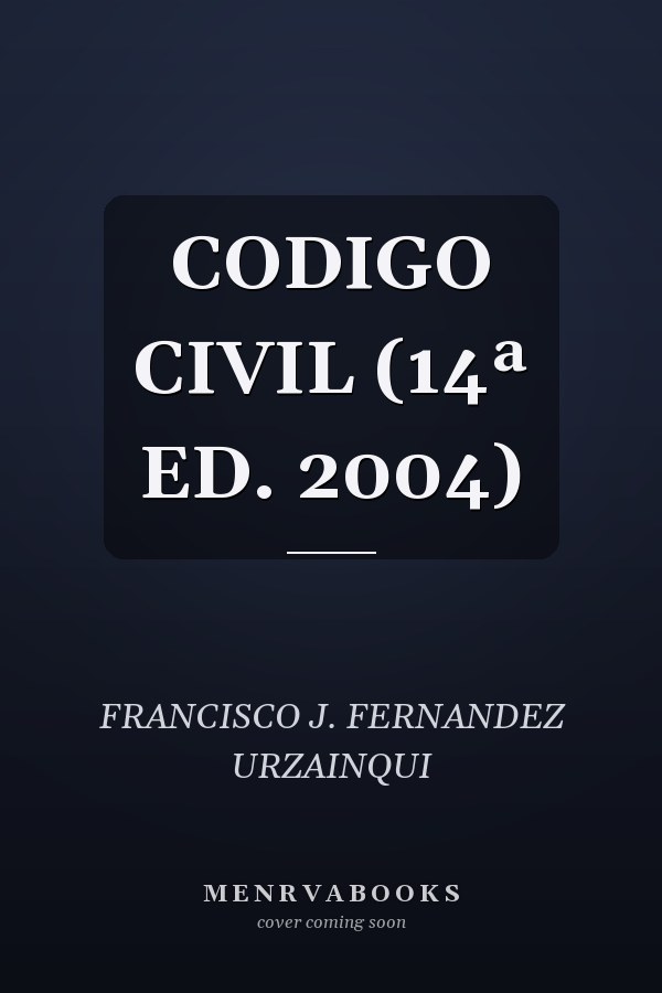 CODIGO CIVIL (14ª ED. 2004)