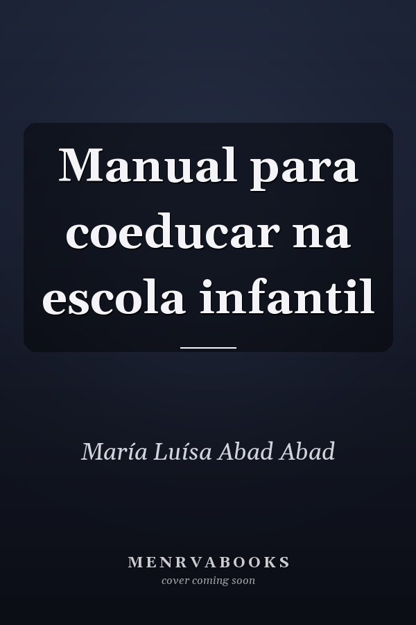Manual para coeducar na escola infantil