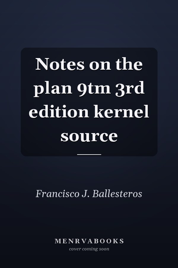 Notes on the plan 9tm 3rd edition kernel source