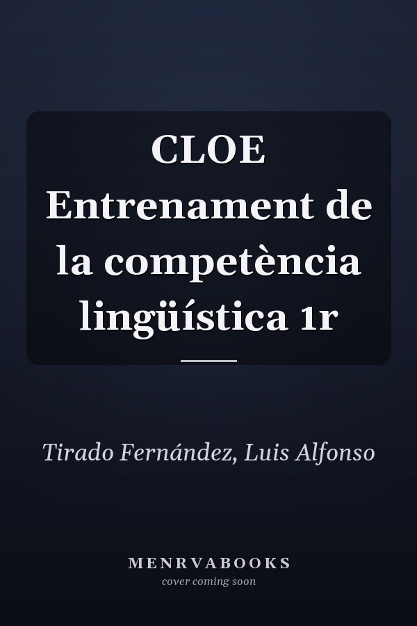 CLOE Entrenament de la competència lingüística 1r