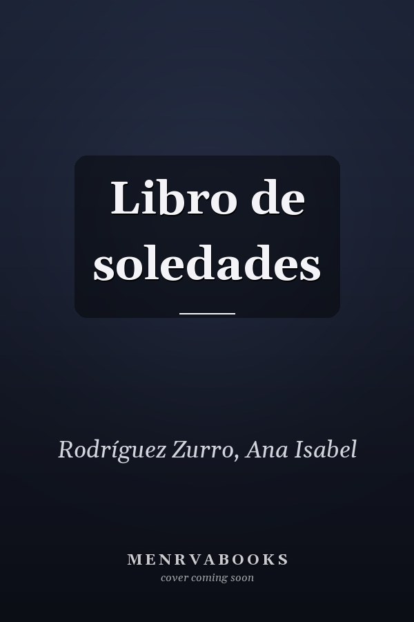 Libro de soledades
