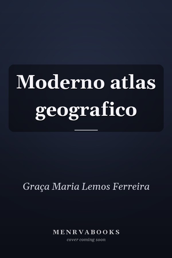 Moderno atlas geografico