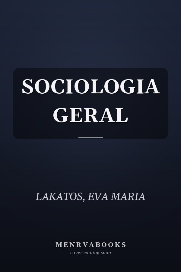 SOCIOLOGIA GERAL