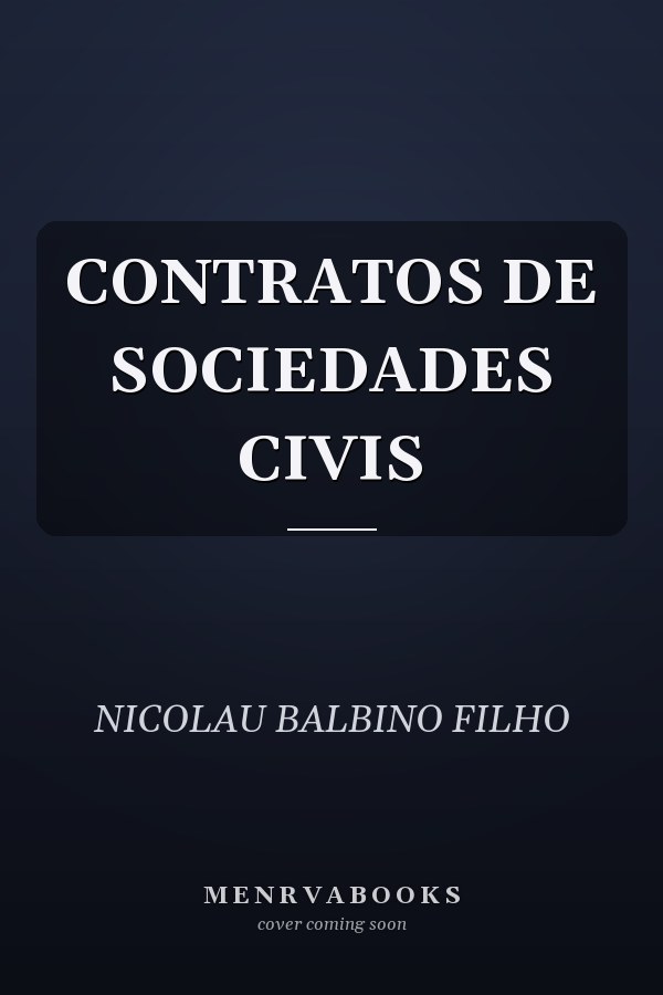 CONTRATOS DE SOCIEDADES CIVIS
