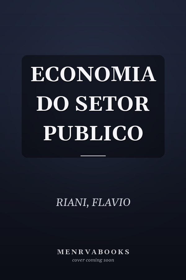 ECONOMIA DO SETOR PUBLICO