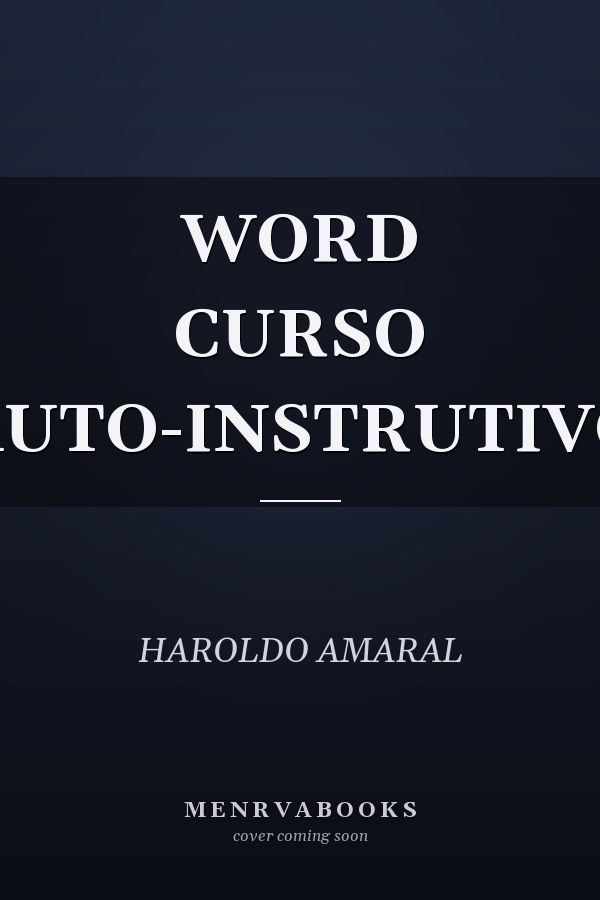 WORD CURSO AUTO-INSTRUTIVO