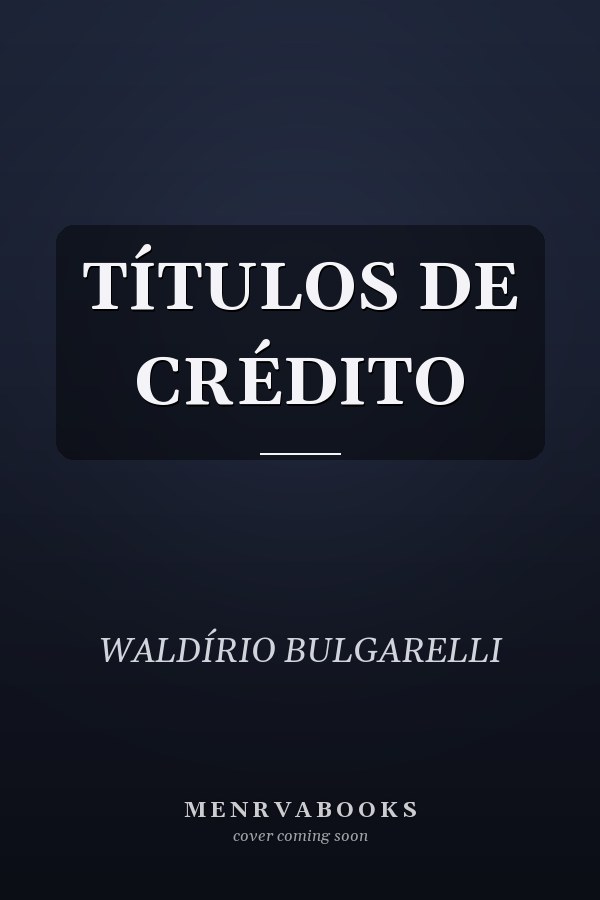 TÍTULOS DE CRÉDITO