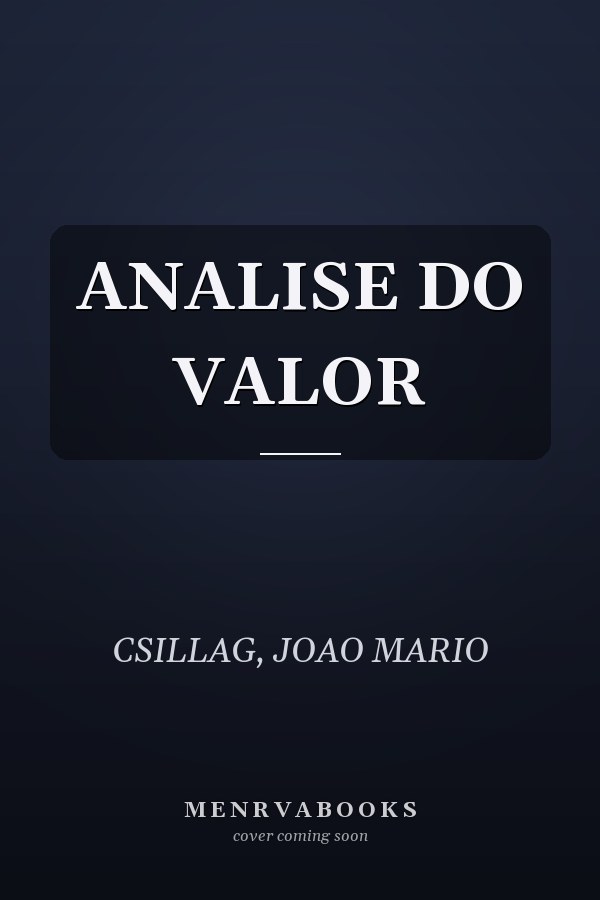 ANALISE DO VALOR