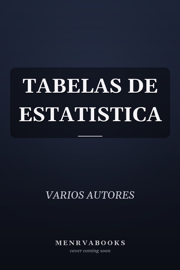 TABELAS DE ESTATISTICA