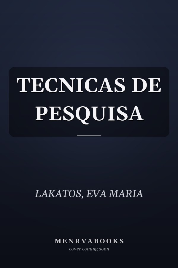 TECNICAS DE PESQUISA