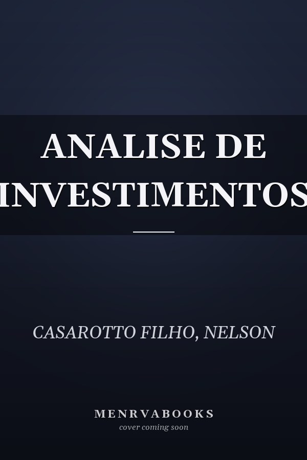 ANALISE DE INVESTIMENTOS