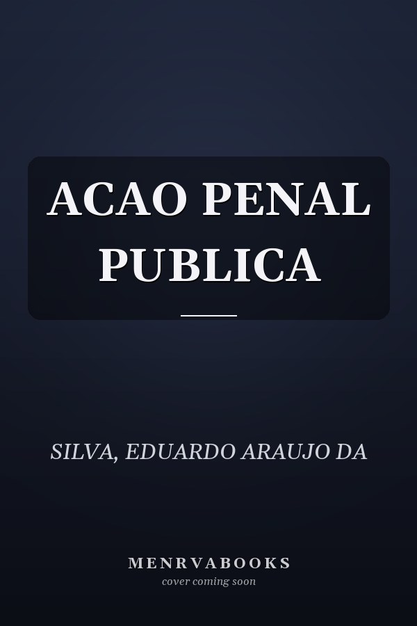 ACAO PENAL PUBLICA