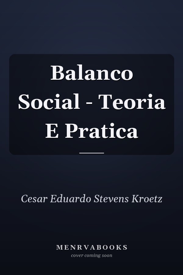 Balanco Social - Teoria E Pratica
