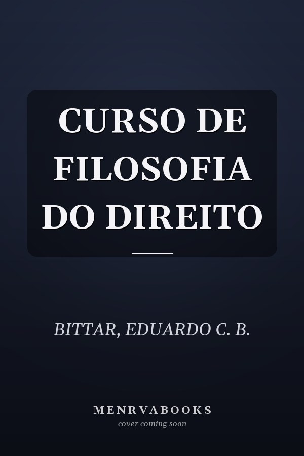CURSO DE FILOSOFIA DO DIREITO