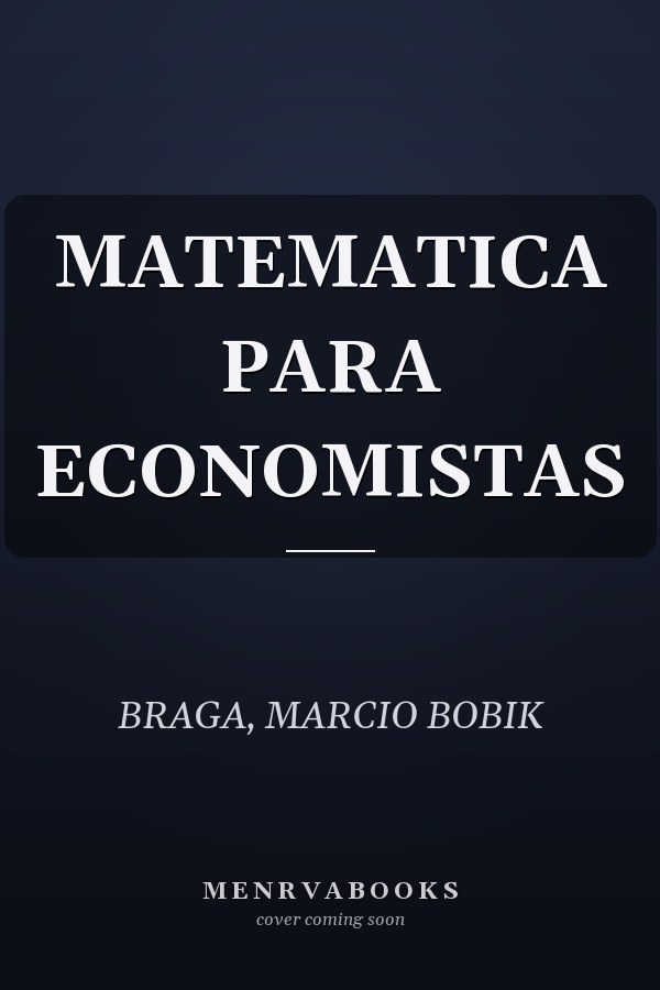 MATEMATICA PARA ECONOMISTAS