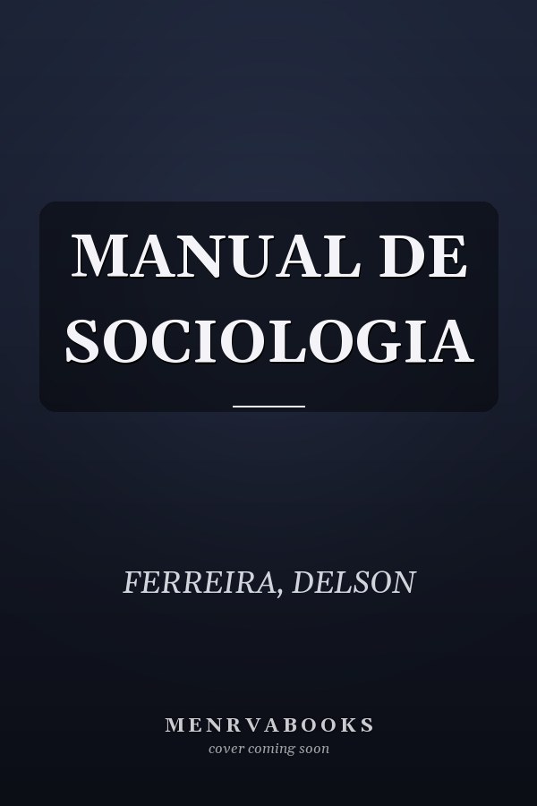 MANUAL DE SOCIOLOGIA