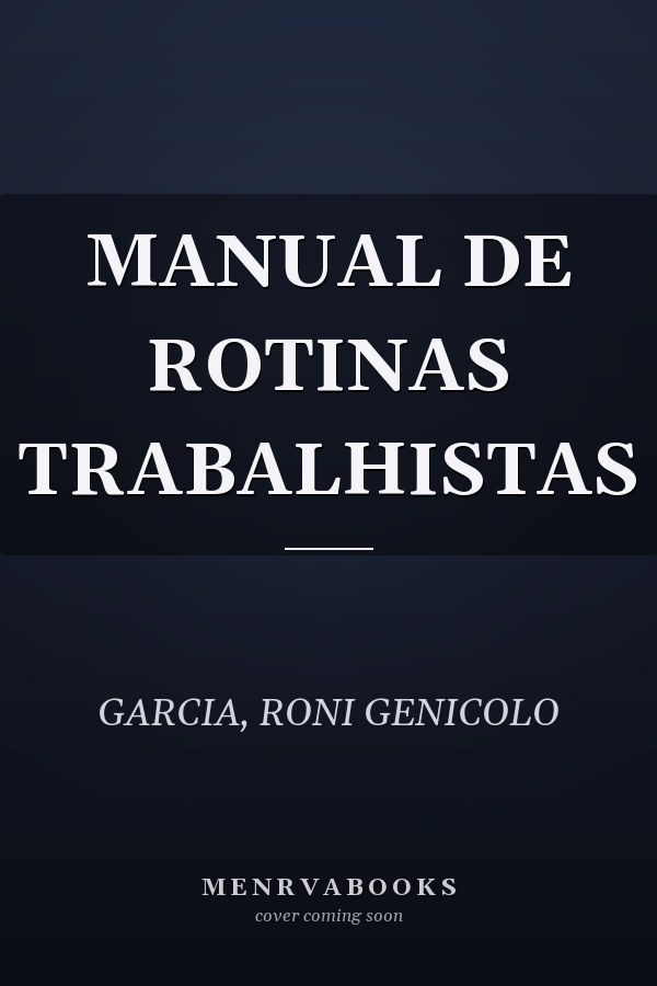 MANUAL DE ROTINAS TRABALHISTAS