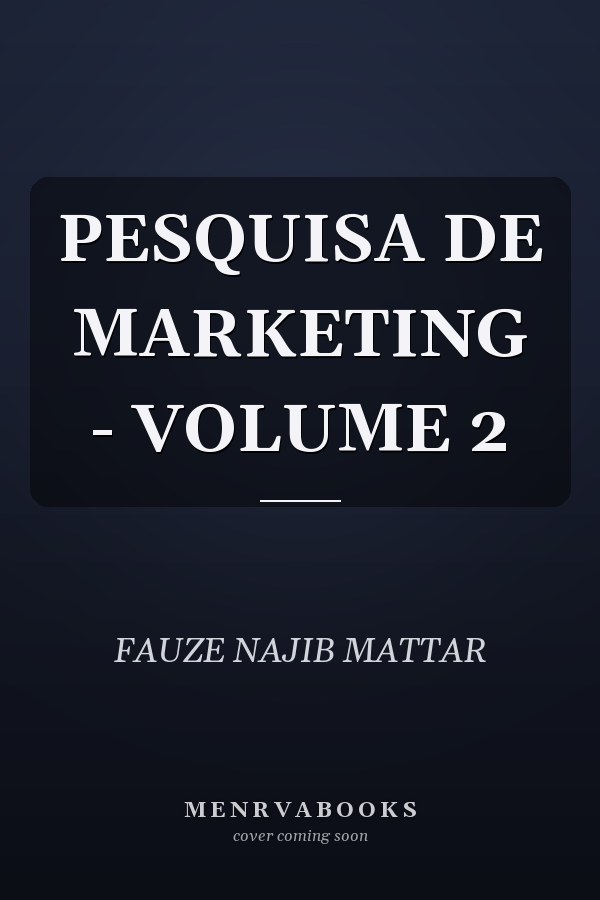 PESQUISA DE MARKETING - VOLUME 2