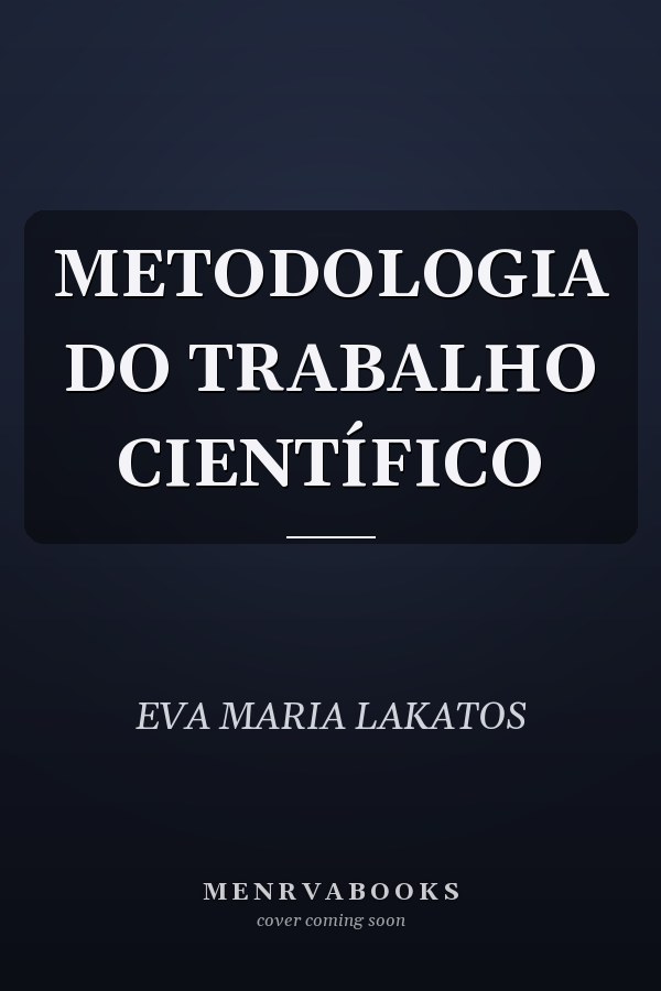 METODOLOGIA DO TRABALHO CIENTÍFICO