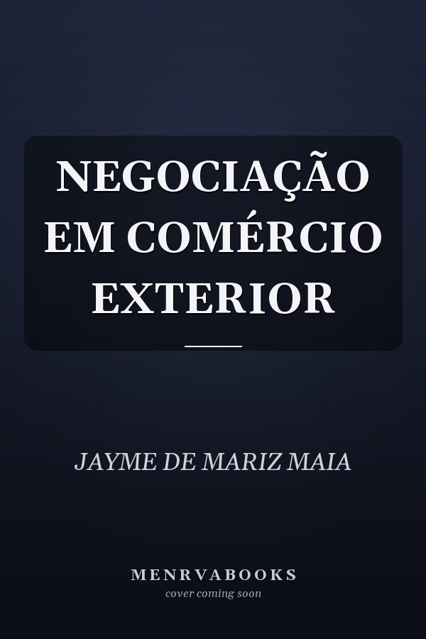 NEGOCIAÇÃO EM COMÉRCIO EXTERIOR