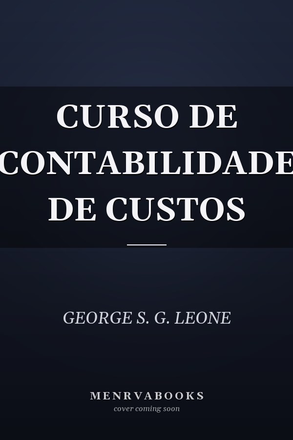 CURSO DE CONTABILIDADE DE CUSTOS