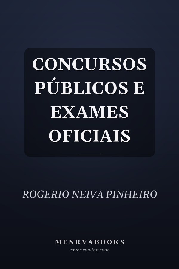 CONCURSOS PÚBLICOS E EXAMES OFICIAIS