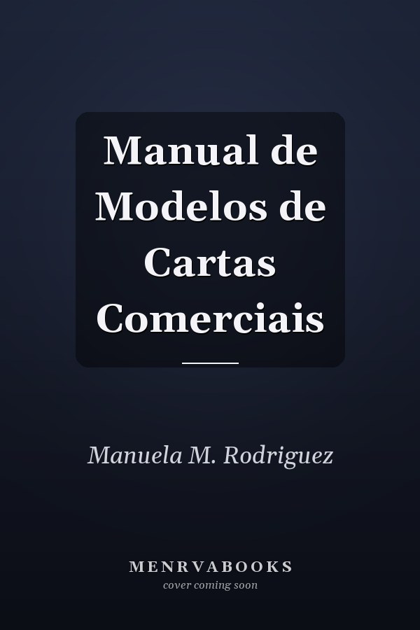 Manual de Modelos de Cartas Comerciais