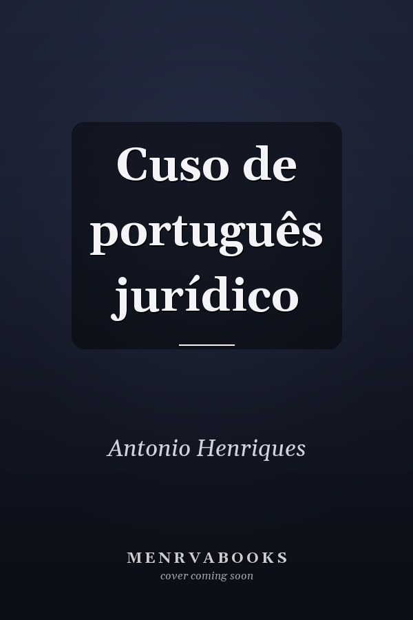 Cuso de português jurídico