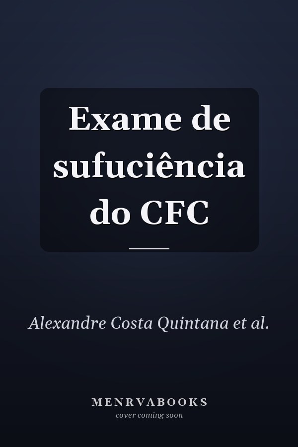 Exame de sufuciência do CFC