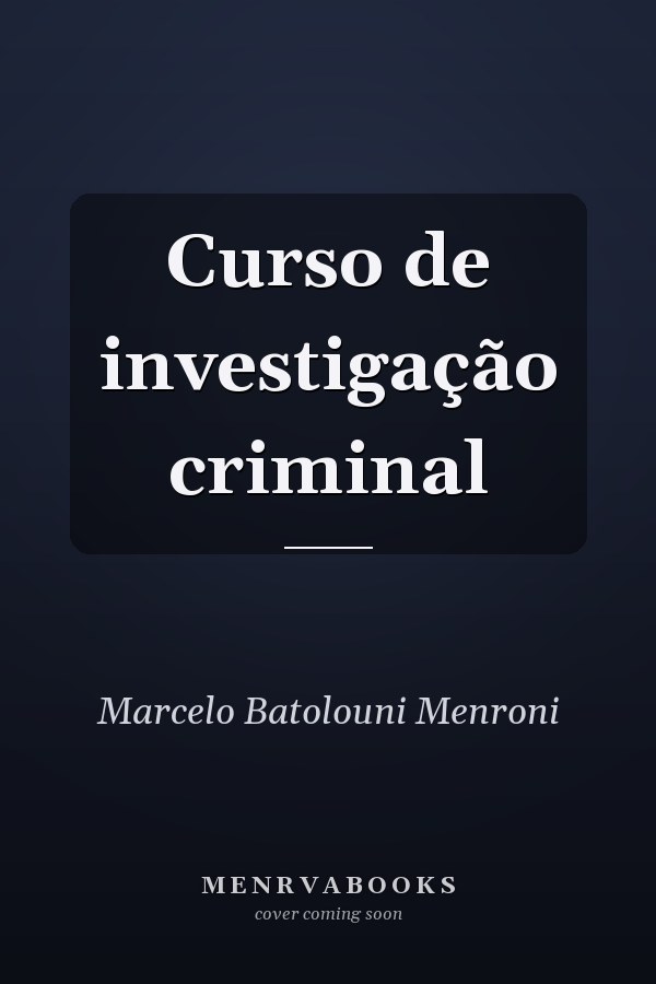 Curso de investigação criminal