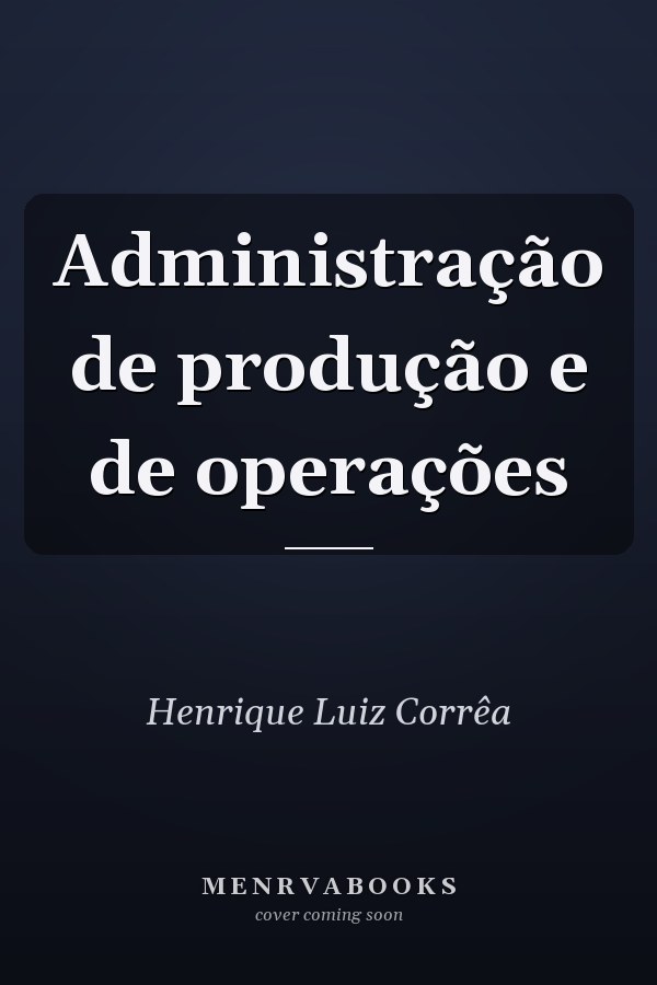 Administração de produção e de operações