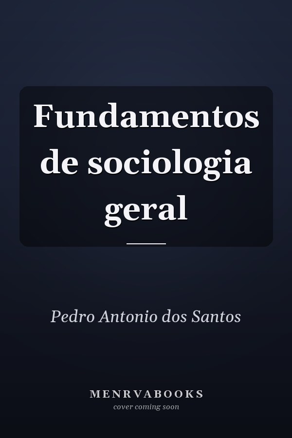 Fundamentos de sociologia geral