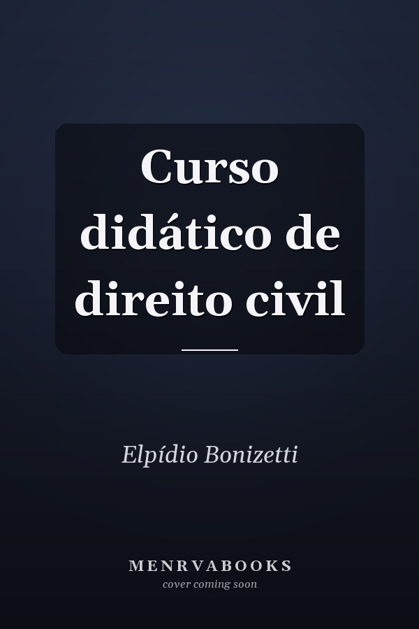Curso didático de direito civil