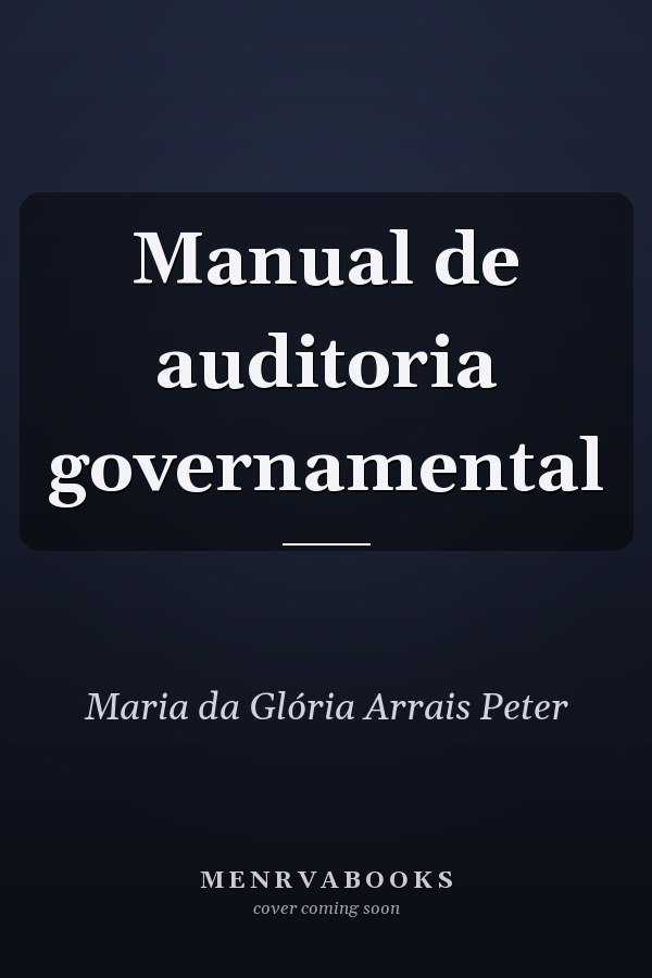 Manual de auditoria governamental
