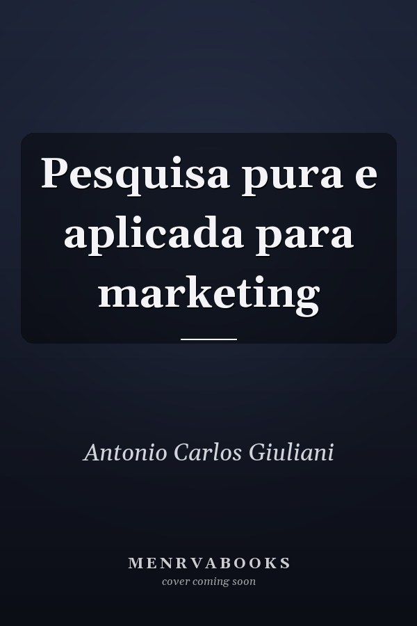 Pesquisa pura e aplicada para marketing