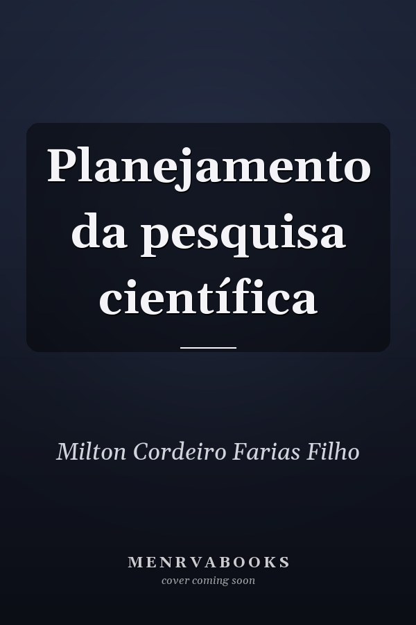 Planejamento da pesquisa científica