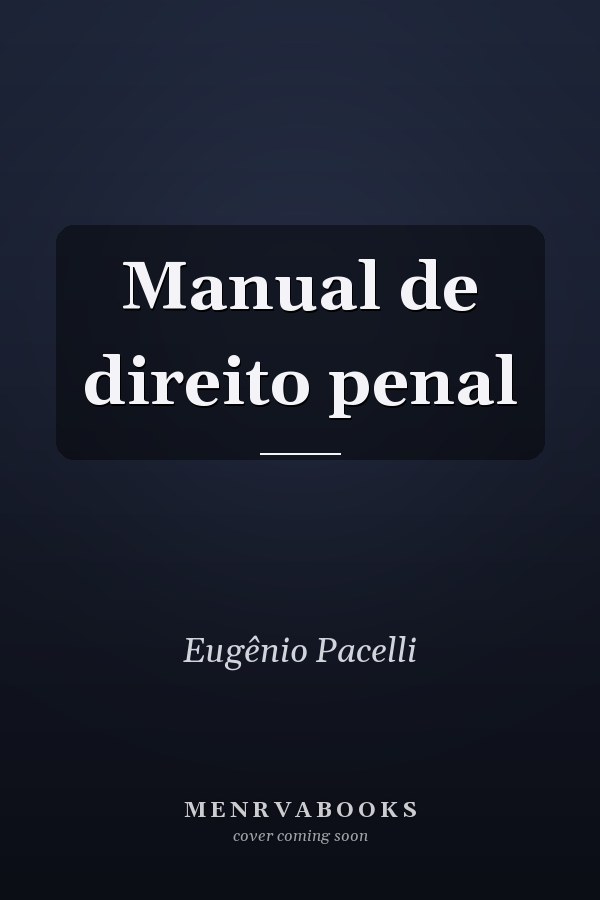 Manual de direito penal