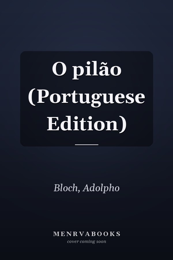 O pilão (Portuguese Edition)