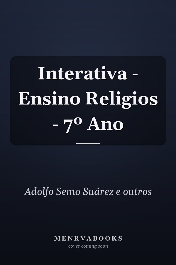 Interativa - Ensino Religios - 7º Ano