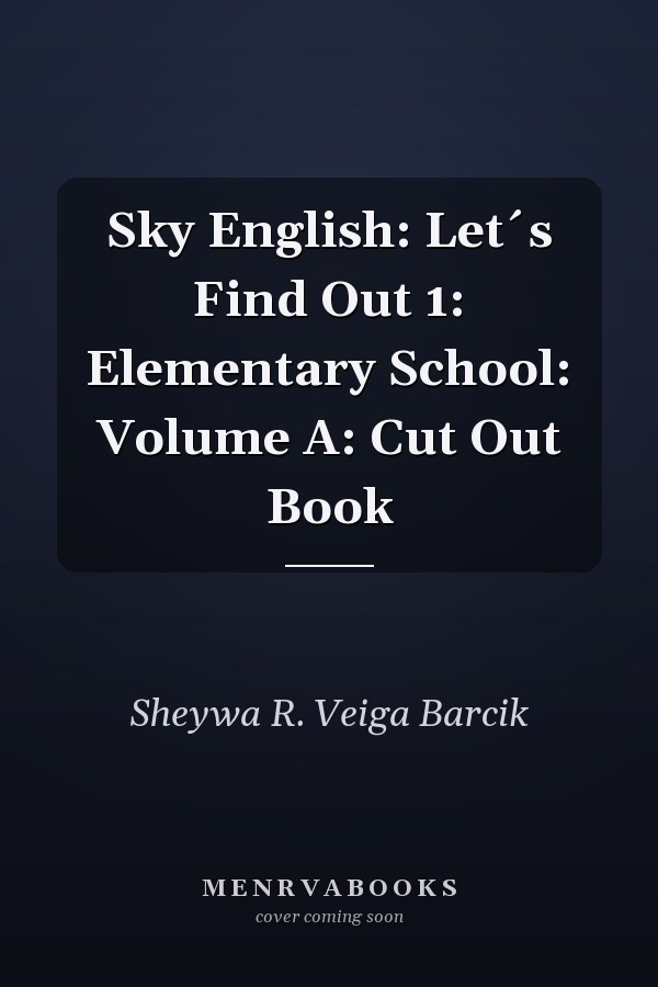 Sky English: Let´s Find Out 1: Elementary School: Volume A: Cut Out Book