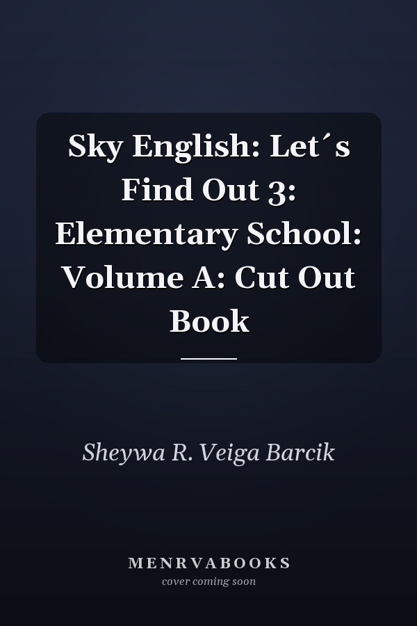 Sky English: Let´s Find Out 3: Elementary School: Volume A: Cut Out Book