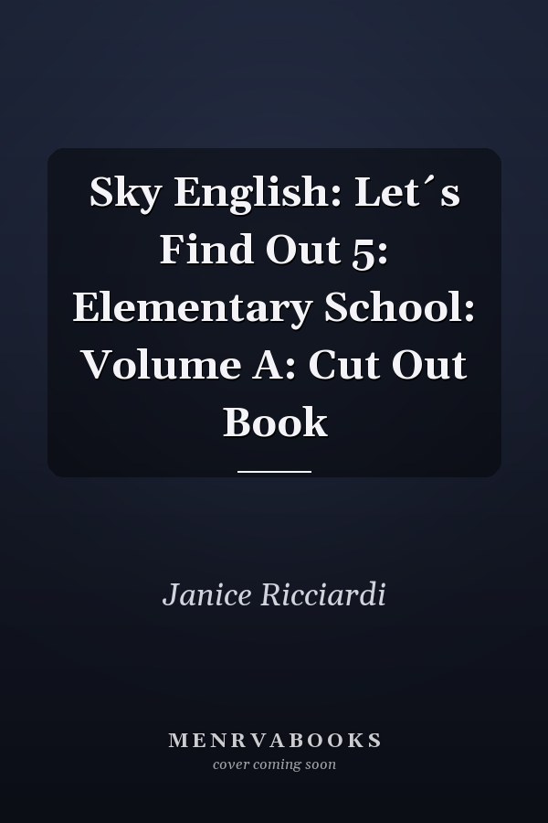 Sky English: Let´s Find Out 5: Elementary School: Volume A: Cut Out Book