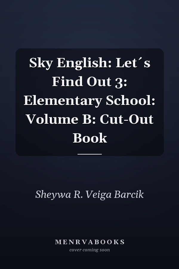 Sky English: Let´s Find Out 3: Elementary School: Volume B: Cut-Out Book
